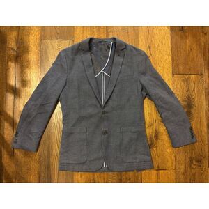 Selected Homme navy & white suit jacket blazer sports coat 38R 48eu